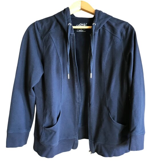 Table Rock Lake Hoodie, Women’s L Petite: Zip-Up Sweatshirt, Marinas Landmarks - Picture 3 of 11